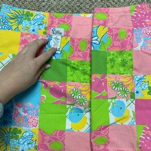 Lilly Pulitzer reversible wrap skirt